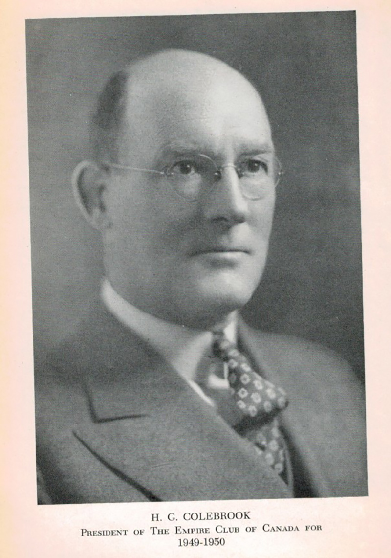 H. G. Colebrook