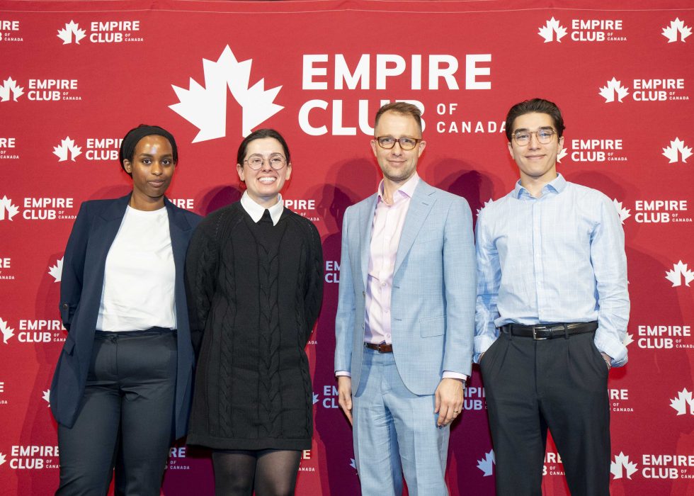 Empire Club Foundation | Speeches from Key Figures Since 1903